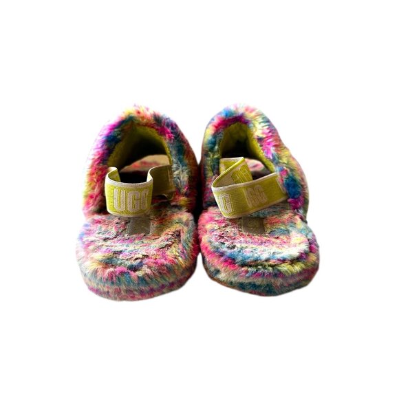 UGG Fluff Yeah Slippers Sandals Faux Fur Colorful Comfy 5 - Picture 7 of 10